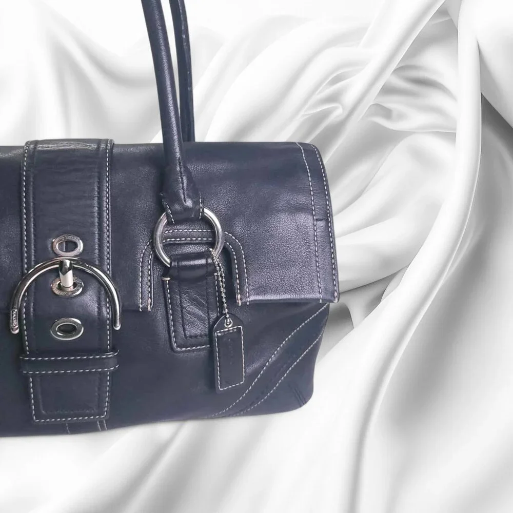 COACH Soho Black Y2K Satchel - Picture 5 of 10